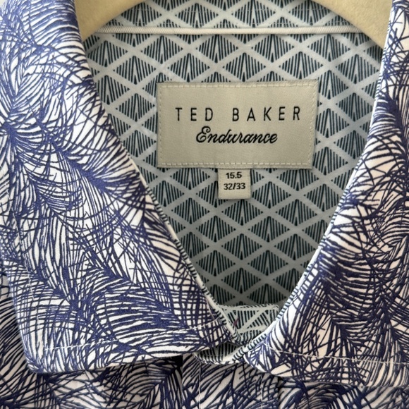 TED BAKER ENDURANCE MEN SHIRT 15.5 / 32-33 NWOT - Picture 2 of 5